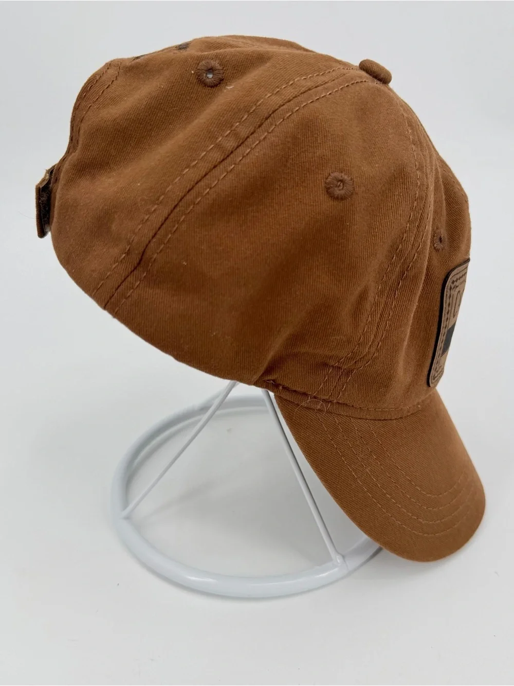 Caterpillar CAT Hat 1925 Patch Cap Brown Baseball Cap Cotton Adjustable Strap